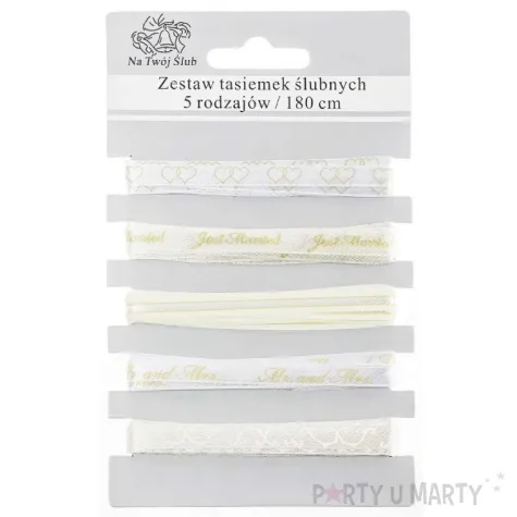 tasiemka slubny mix godan 1 8 m