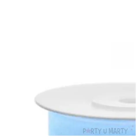 tasiemka szyfonowa blekitna 19 mm 25 m