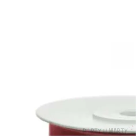 tasiemka szyfonowa bordowa 6 mm 25 m