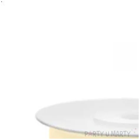 tasiemka szyfonowa kremowa jasna 6 mm 25 m