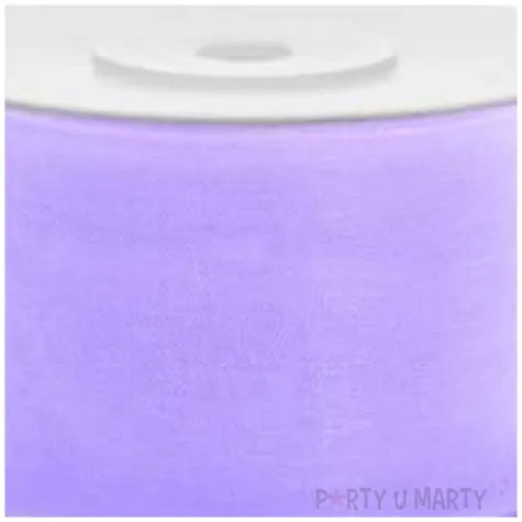 tasiemka szyfonowa lawenda 38 mm 25 m