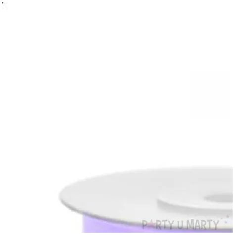 tasiemka szyfonowa lawendowa 6 mm 25 m