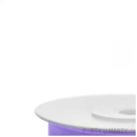 tasiemka szyfonowa liliowa 12 mm 25 m