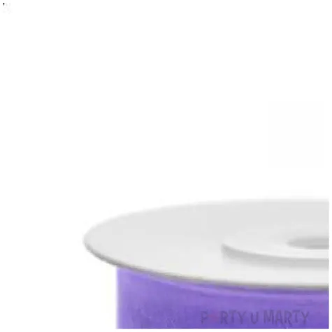 tasiemka szyfonowa liliowa 19 mm 25 m