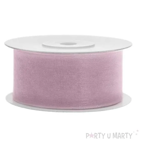 tasiemka szyfonowa malwa 38 mm 25 m