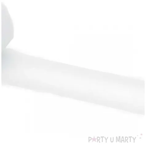 tasiemka szyfonowa premium bialy partydeco 40 mm 5 m 3 szt