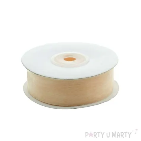 tasiemka szyfonowa zloty 19 mm 25 m 1 szt