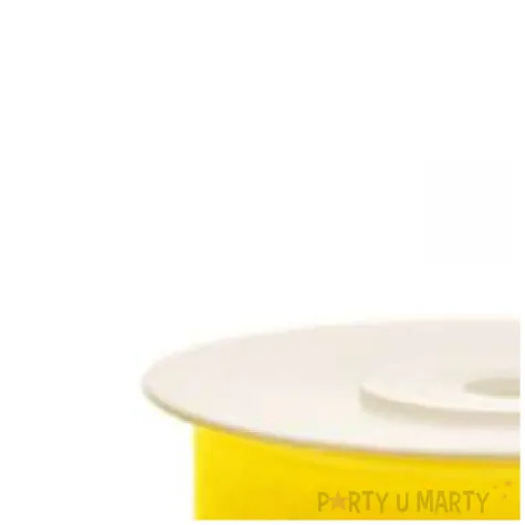 tasiemka szyfonowa zolta 19 mm 25 m