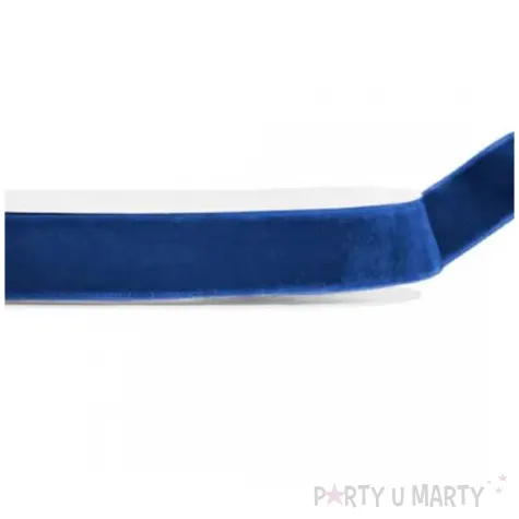 tasiemka welurowa classic granatowy partydeco 15 mm 10 m