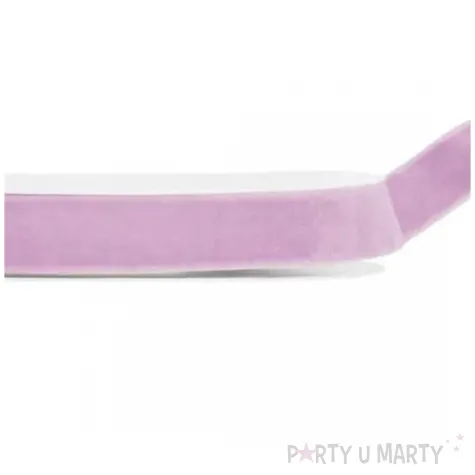 tasiemka welurowa classic lawendowy partydeco 15 mm 10 m