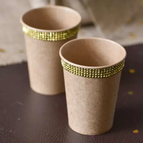 tasiemka z krysztalkami santex zlota 15mm 1m