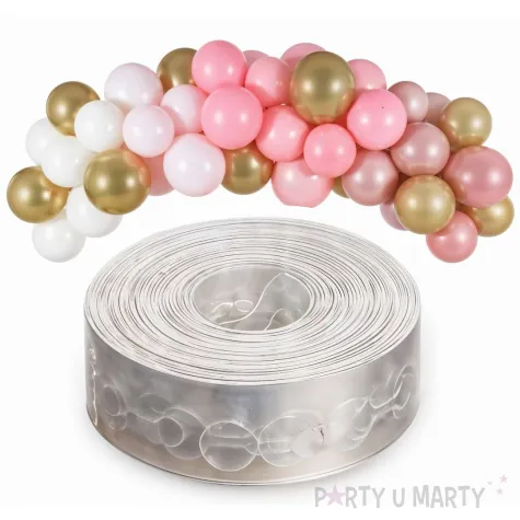 tasma do girland balonowych classic partypal 5 m