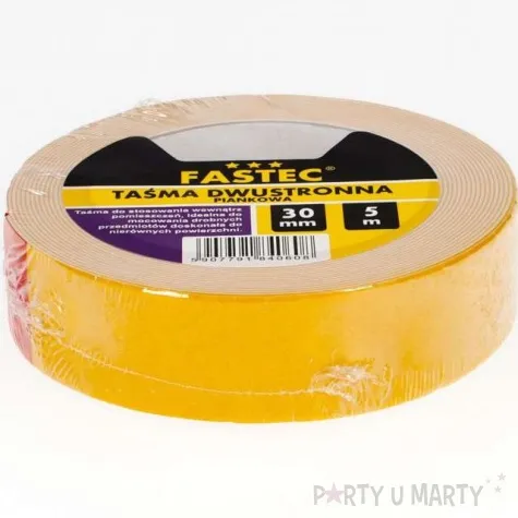 tasma dwustronna piankowa 30 mm pakart 5 m