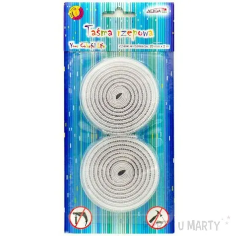 tasma rzepwoa classic haczyk petelka haczyk aliga biiala 20mm x 2m 2szt