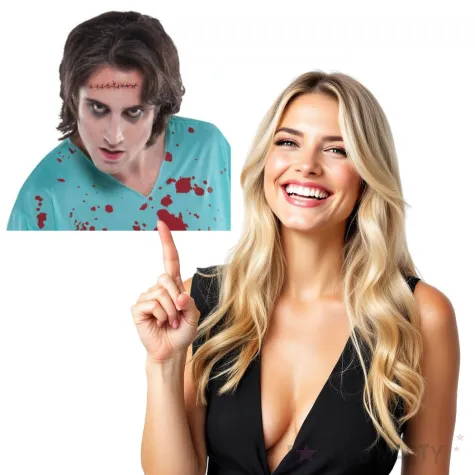 tatuaz rany szyte amscan 8 szt