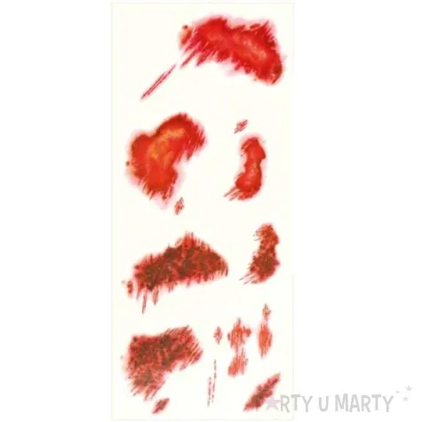 tatuaz rekaw krwawe rany od zombie guirca