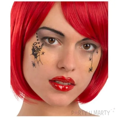 tatuaz wodny czarne pajaki carnival toys