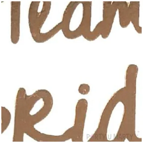 tatuaz wodny team bride zloty godan 16 szt