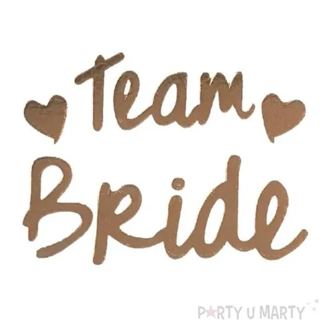 tatuaz wodny team bride zloty godan 16 szt