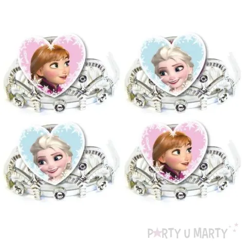 tiara frozen kraina lodu amscan 4 szt