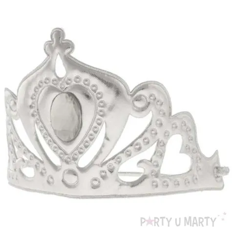 tiara sniezna krolowa godan srebrna