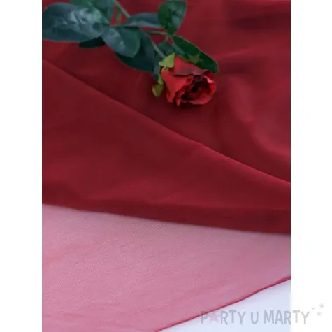 tiul drobny bordo 1 60 x 10 m 1 szt