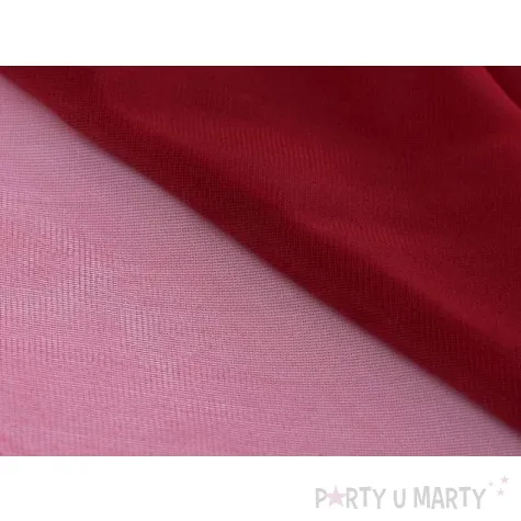 tiul drobny bordo 1 60 x 10 m 1 szt