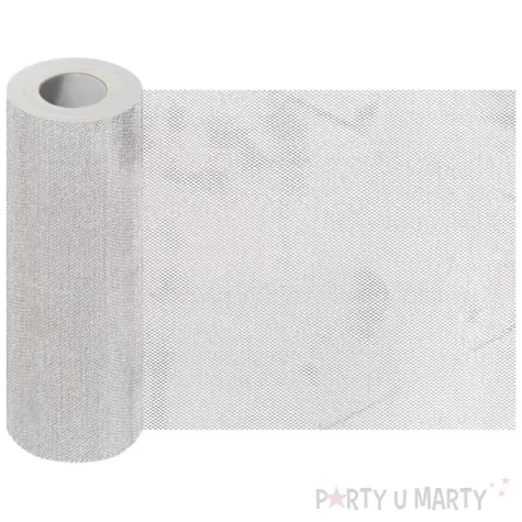 tiul drobny cienki material siateczka dekoracja na wesele czarny 1 5 x 50 m