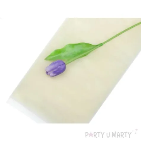 tiul drobny kremowy 150 cm x 10 m 1 szt