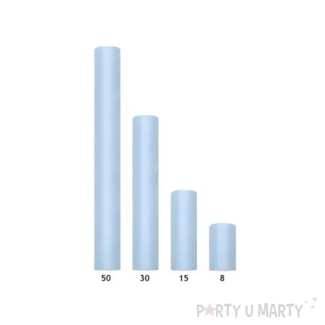 tiul gladki blekitny 0 08 x 20 m