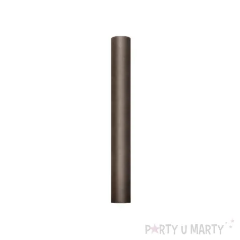 tiul gladki brazowy 0 50 x 9 m