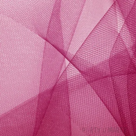 tiul gladki burgundowy partypal 0 15 x 9 m