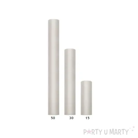 tiul gladki classic bezowy partydeco 0 30 x 9 m