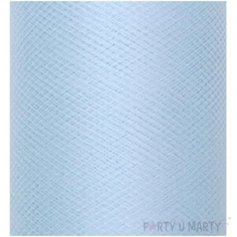 tiul gladki classic blekitny partydeco 0 3 x 50m
