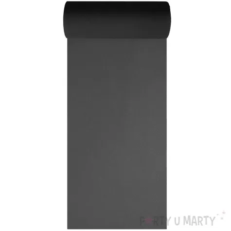 tiul gladki czarny partypal 0 15 x 9 m