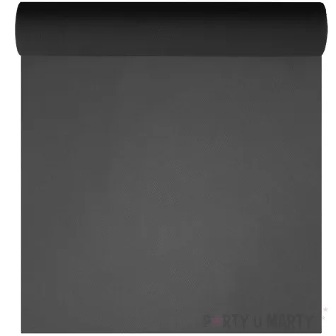 tiul gladki czarny partypal 0 3 x 9 m