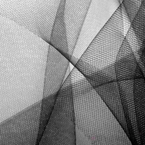 tiul gladki czarny partypal 0 3 x 9 m