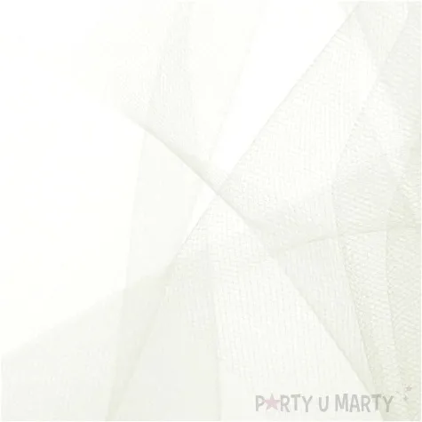 tiul gladki ecru partypal 0 15 x 9 m