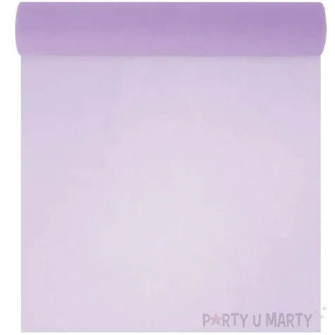 tiul gladki fioletowy jasny partypal 0 3 x 9 m