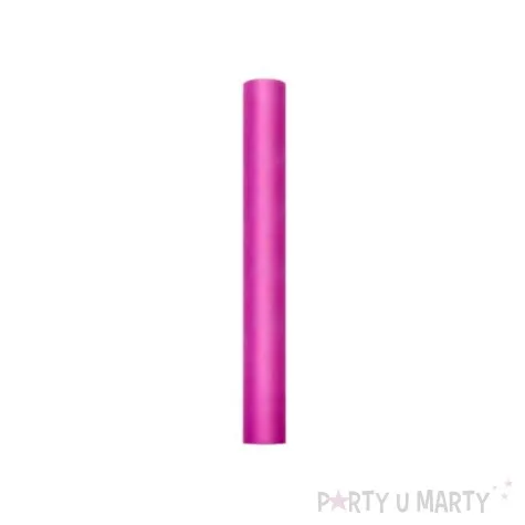 tiul gladki fuksja 0 50 x 9 m