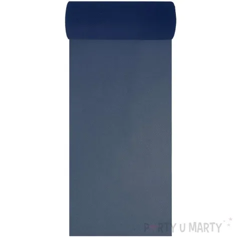 tiul gladki granatowy partypal 0 15 x 9 m