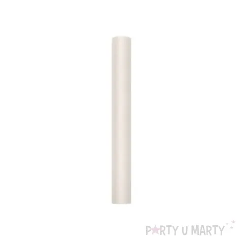 tiul gladki kremowy 0 50 x 9 m