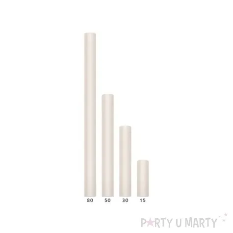 tiul gladki kremowy 0 8 x 9 m