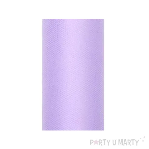 tiul gladki liliowy partydeco 0 15 x 9 m