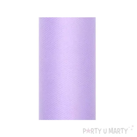 tiul gladki liliowy partydeco 0 30 x 9 m