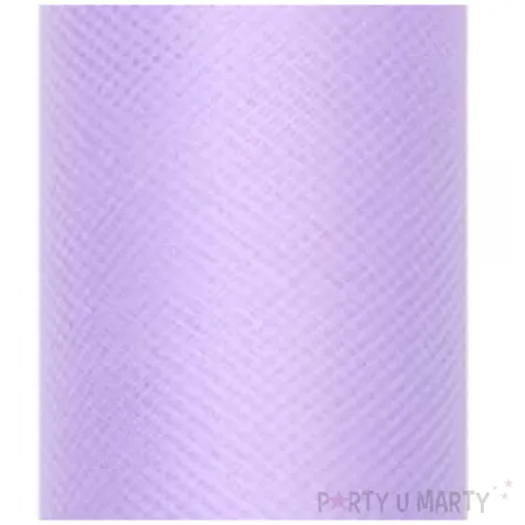 tiul gladki liliowy partydeco 0 30 x 9 m