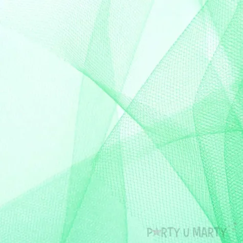 tiul gladki mietowy partypal 0 15 x 9 m