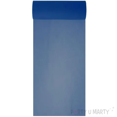 tiul gladki niebieski ciemny partypal 0 15 x 9 m