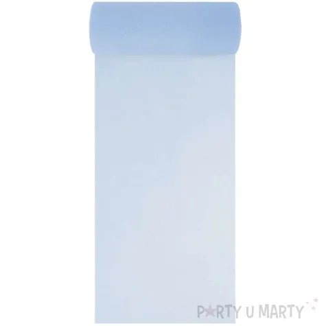 tiul gladki niebieski partypal 0 15 x 9 m