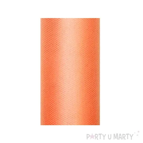 tiul gladki pomaranczowy 0 50 x 9 m